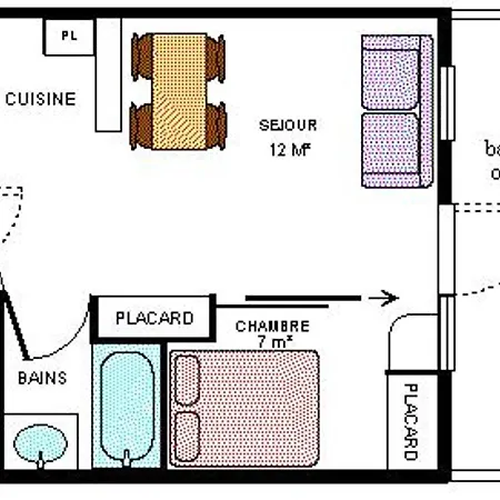 Apartment Cosy 4 Pers Au Pied Des Pistes, Balcon Et Wifi - Fr-1-508-128 Termignon